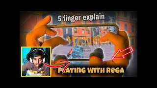 SPower Revealed 5 Finger Control SPower React on Playing with Rega ✓ [upl. by Idnym]