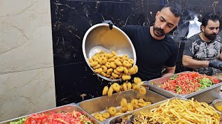 Iraqi Falafel From Baghdad  Iraqi Street Food [upl. by Lawrenson526]