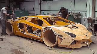 Man Builds Amazing LAMBORGHINI From Scratch in 10 Months  Start to Finish by haisupercar [upl. by Ocsic]