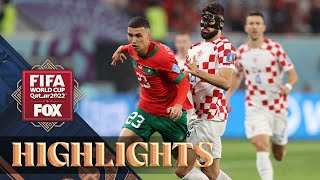 Croatia vs Morocco Highlights  2022 FIFA World Cup  Third Place Game [upl. by Conover]