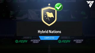 Hybrid Nations SBC Cheapest Solution  EAFC 24 [upl. by Stanley]