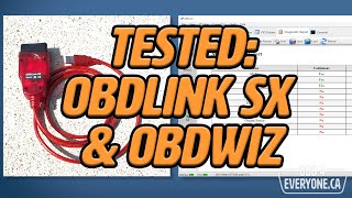 Tested OBDLink SX  OBDWiz the fast USB Scanner OBD4Everyone E21 [upl. by Horvitz86]