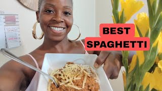 HOW TO MAKE THE BEST VEGAN SPAGHETTI 🤤🍝 [upl. by Caren]