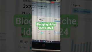 Low competition blogging niche ideas 2024 bloggingtipsandtricks bloggingblogging2024 [upl. by Adnirol]