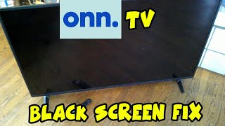 How to Fix Your OnnTV That Wont Turn On  Black Screen Problem [upl. by Zack]