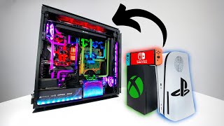 Every Game Console in ONE — PS5 XBOX Nintendo Switch and Gaming PC — ORIGIN BIG O V3 [upl. by Nortna721]