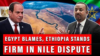 Egypt Ethiopia trade blame over failed Grand Ethiopian Renaissance Dam talks [upl. by Abroms]