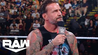 CM Punk Wants Rematch w Drew McIntyre Not Seth Rollins  WWE Raw Highlights 8524  WWE on USA [upl. by Atived]