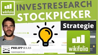 Wikifolio investresearch stockpicker  Strategie des Value Wikifolios erklärt [upl. by Fitz]