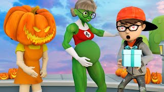 Scary Teacher 3D Horror Halloween  Doll Pranks Nick But Fails Miserably [upl. by Nyrek]