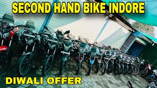 MP BAZAR INDORE  DIWALI DISCOUNT  SECOND HAND BIKE INDORE  INDORE BIKE MARKET [upl. by Brittaney]