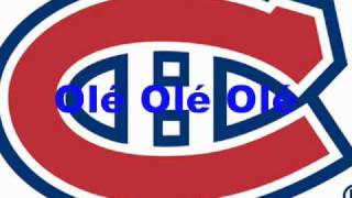 NEW Canadiens Chant Olé Olé Olé [upl. by Yecrad263]