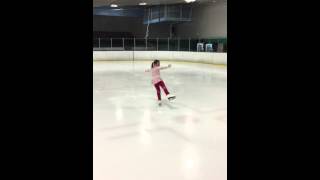 Basic skills figure skater waltz jump [upl. by Hoshi]