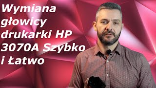 HP DESKJET 3070A 🖨️ Wymiana głowicy [upl. by Alyakcm115]