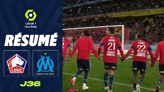 LOSC LILLE  OLYMPIQUE DE MARSEILLE 2  1  Résumé  LOSC  OM  20222023 [upl. by Rebmat]