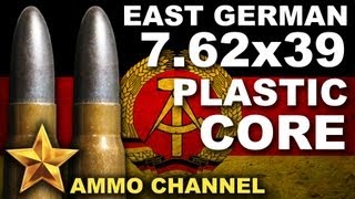 AMMOTEST 762x39 East German Nylon Core [upl. by Adiaj]