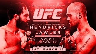 UFC 171 Johny Hendricks vs Robbie Lawler Predictions [upl. by Nirihs]