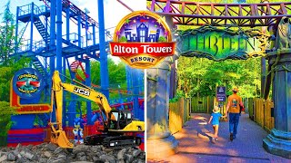 NEW Exciting Updates At Alton Towers [upl. by Parlin125]