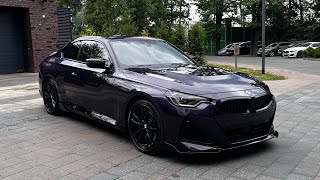 BMW M240i G42 2021  Stage 2 570 hp 860 hm  Milltek Exhaust Wagner Down Pipe  carbon interior [upl. by Abner]