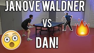 Jan Ove Waldner vs TableTennisDailys Dan  2018 Edition [upl. by Aiak]