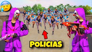 2 LADRONES VS 50 POLICÍAS 😱 ESCONDIDAS EXTREMAS 😂 FREE FIRE [upl. by Namya]