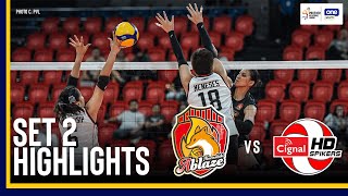 KURASHIKI vs CIGNAL  SET 2 HIGHLIGHTS  2024 PVL INVITATIONAL CONFERENCE  September 11 2024 [upl. by Adnowat]