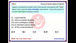 68 Kur 2 ː ÖSYM  Yds eYds Yökdil Yksdil [upl. by Long]