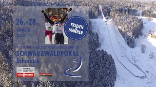 FIS Weltcup Nordische Kombination SCHWARZWALDPOKAL Schonach  2628 Januar 2024 [upl. by Rozalie921]