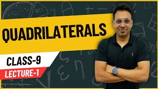 Quadrilaterals Introduction Lec1 Types Of Quadrilaterals  Class 9 Maths Chapter 8 Ranveer Sir [upl. by Carnay]