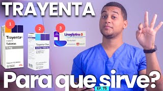 TRAYENTA PARA QUE SIRVE  3 COSAS  MEDICAMENTOS [upl. by Angadreme209]