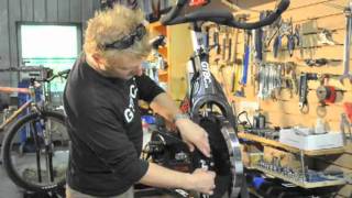 Indoor Cycling Repairs  How to Adjust your Spin Bike Chain Tension [upl. by Hasina]