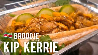 🇸🇷 Surinaamse Broodje Kip kerrie recept hoe maak je KipkerrieSurinamese chicken curry [upl. by Aicek420]