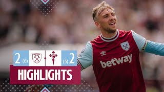 West Ham 22 Celta Vigo  PreSeason Extended Highlights [upl. by Neysa]