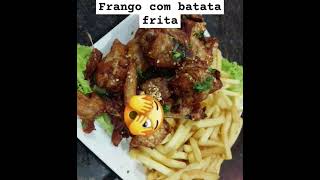 Cardapio de hoje Frango com Batata Frita [upl. by Ysset]