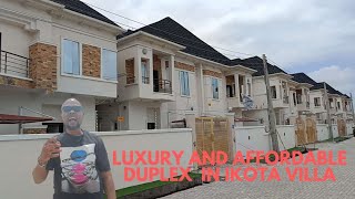 4 BEDROOM FULLY DETACHED DUPLEX INSIDE IKOTA VILLA [upl. by Olihs911]