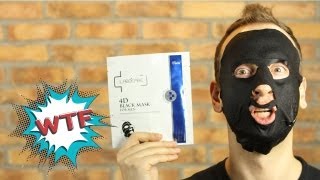 WTF Korea  4D Black Face Mask [upl. by Inigo278]