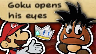 Why is GOKU mentioned in AI Paper Mario Sticker Star 3 [upl. by Anaahs718]