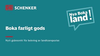 5 Boka farligt gods  Nya boka landtransport  DB Schenker Sverige [upl. by Eneleuqcaj]