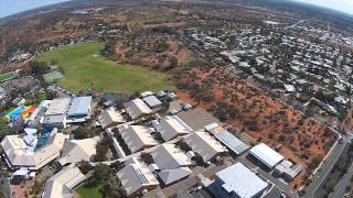 Aerial views of Roxby Downs by TPM Howie [upl. by Einafats]