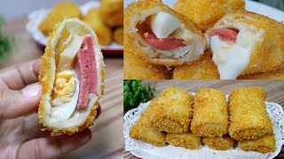 RESEP RISOL MAYO  RISOLES MAYONAISE ENAK BANGET SERIUS [upl. by Joeann]