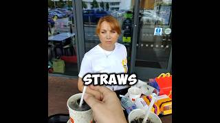 McDonald’s plastic straws back in the uk [upl. by Stoll]