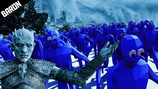 White Walker ZOMBIES  Totally Accurate Battle Simulator Game of Thrones Hardhome Battle [upl. by Miller]