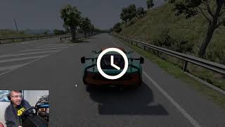 BEAMNG DRIVE WITH STEERING WHEEL [upl. by Egni]