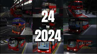 Must See 24 Buses to Buy for 2024 in Croydon ROBLOX [upl. by Zephan614]