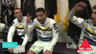 Sfeer in de kleedkamer na de zege op Beerschot [upl. by Ghassan320]