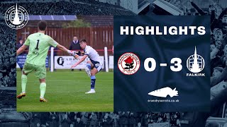 Bonnyrigg Rose 03 Falkirk  Highlights [upl. by Harley]