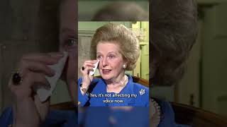 Margaret Thatcher Breaks Down in Tears 1991 [upl. by Llehcsreh]