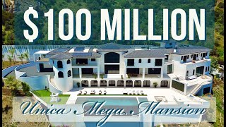 Unica 100 Million Bel Air Mega Mansion 4K Drone Flyover [upl. by Nylemaj243]