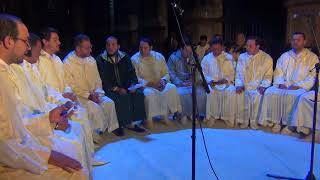 Groupe Chants spirituels de la Tariqa Qadiriyya Boutchiyya à lhonneur à Paris Eglise St Merry [upl. by Supen]