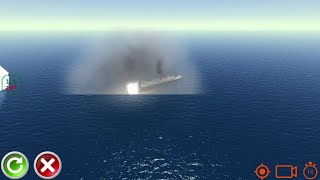 RMS CARPATHIA TWO TIMES EXPLODE SEAMINE [upl. by Iiette]